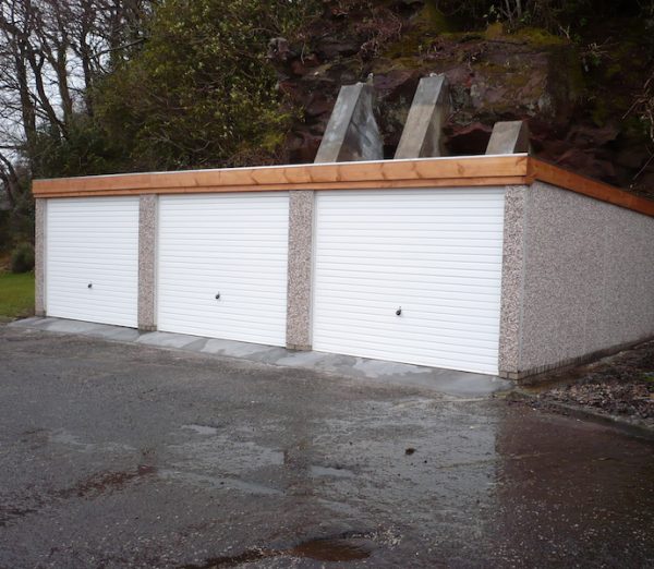 Flat Roofed Garages