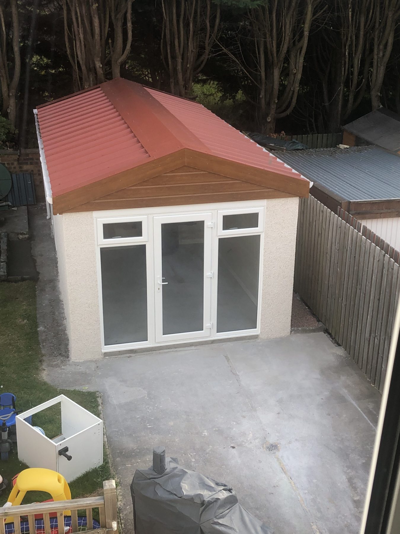 New Garage After