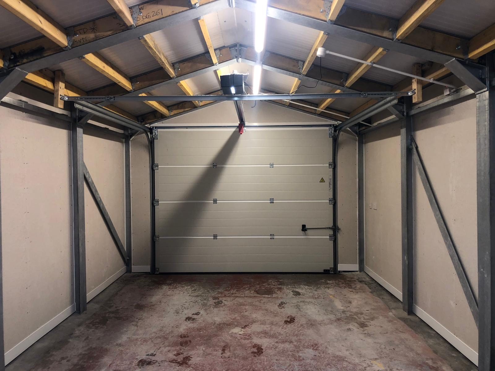 Interior Concrete Garage