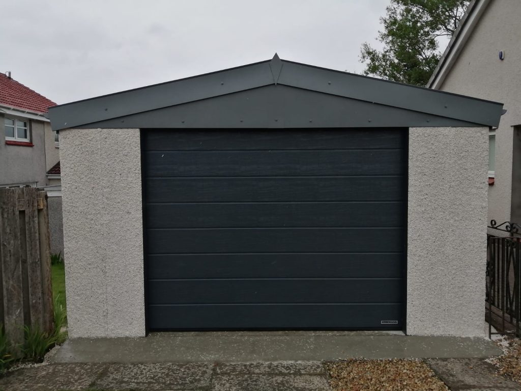 New garage built in Hamilton this week Welsh Builds New garage built in Hamilton this week Welsh Builds